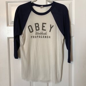 Obey Baseball Tee